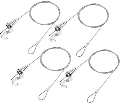 ya 26 10.21 baidi Picture Hanging Wire Kit, 4pcs 1M Adjustable Rail Hanging System, Load 66 lbs