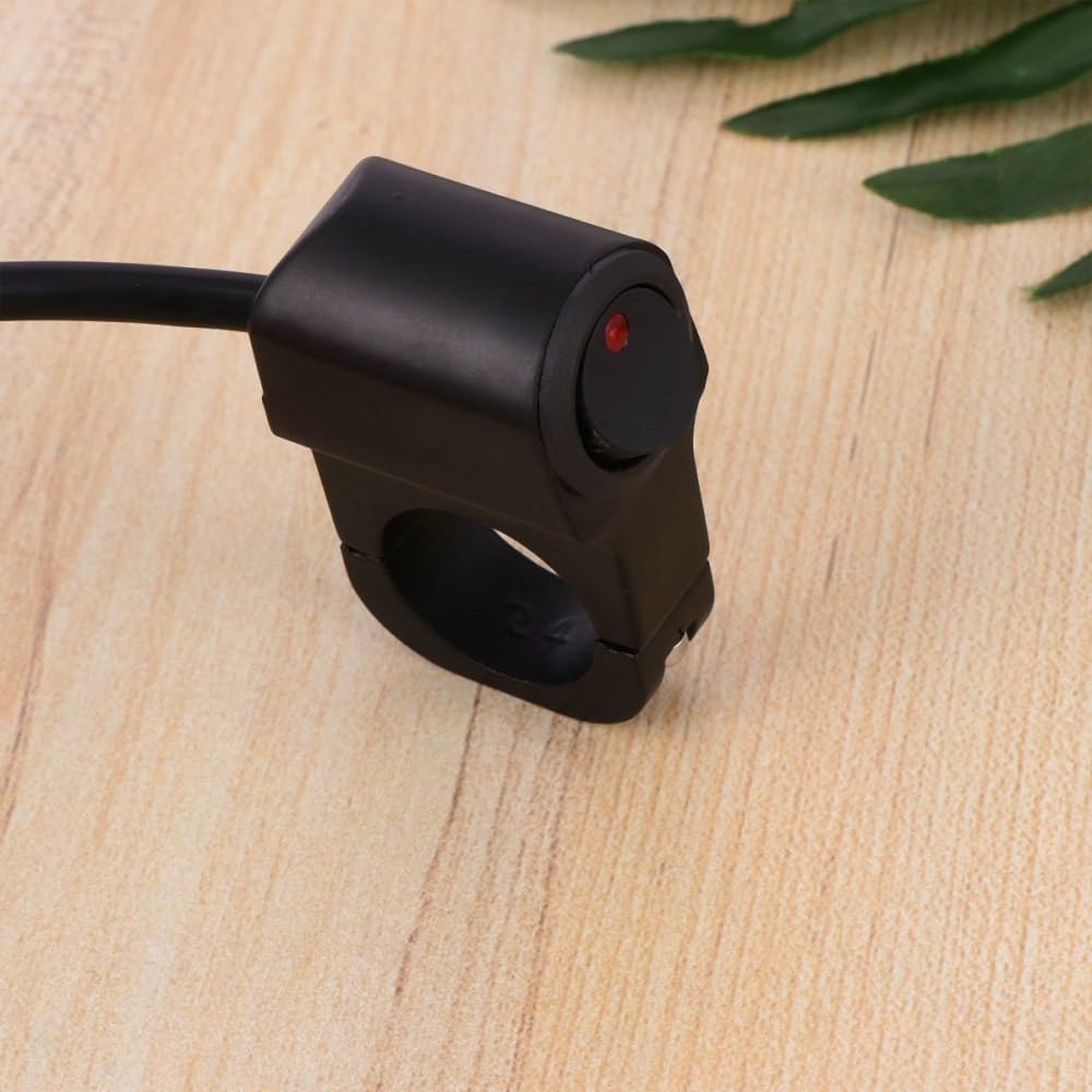 ya 13 9.15 baidi 12 V Toggle Button Handlebar Switch Motorcycle Turn Light Motorbike