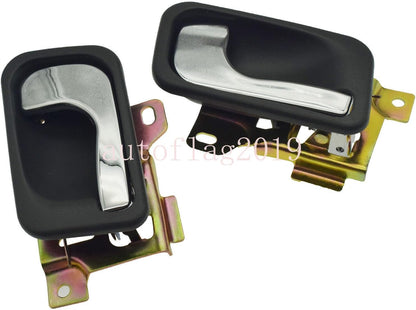 ya 4 8.24 baidi Suitable for Mitsubishi Montero Pajero 1990-00 Inner Door Handles one Pair Left and Right 