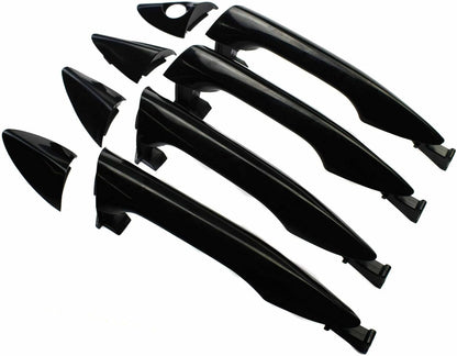ya 4 8.8.2 4 Piece Exterior Door Handle Front and Rear Set for Hyundai for Elantra 2011-2016