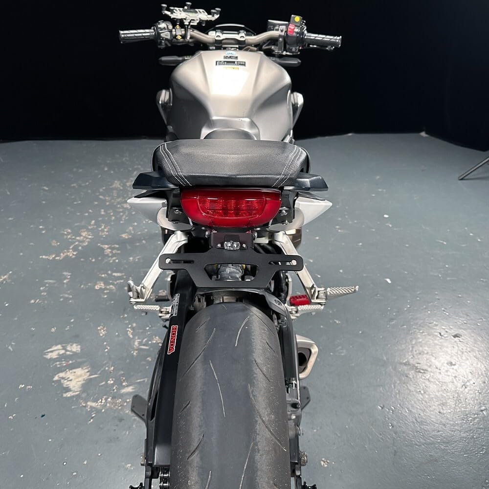 ya 13 9.15 baidi for Honda CBR650R CB650R 2019 20 Foldable Fender Eliminator License Plate Light