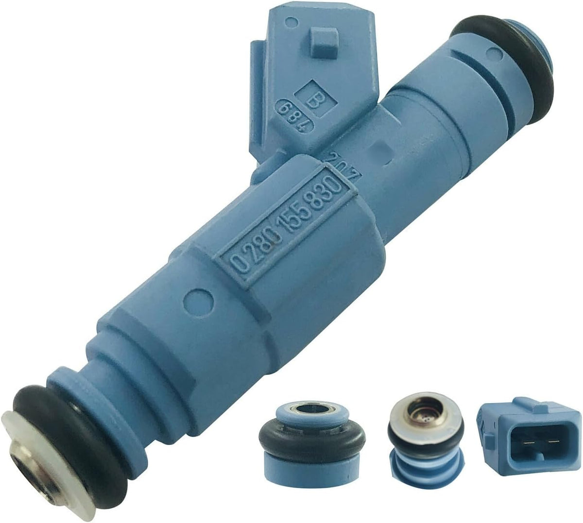 ya 12 10.8 baidi 5x NEW Fuel Injector 0280155830 Fit For 1999-2006 for Volvo turbo B5234T3 9186060