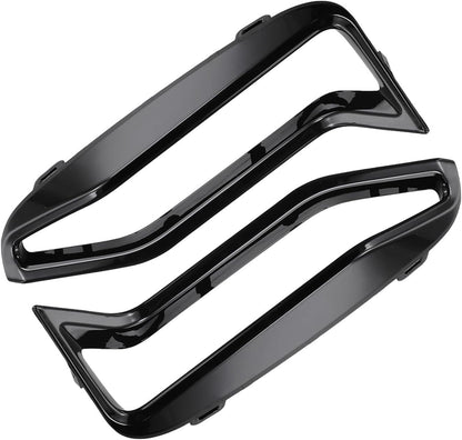 ya 14 9.20 zhengce A Pair of Black Decorations on the Front Bumper Side grilles are Suitable-1