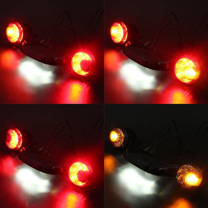 ya 4 8.10 Smoked Lens LED Indicator Rear Lamp for Harley Touring 2010-2019