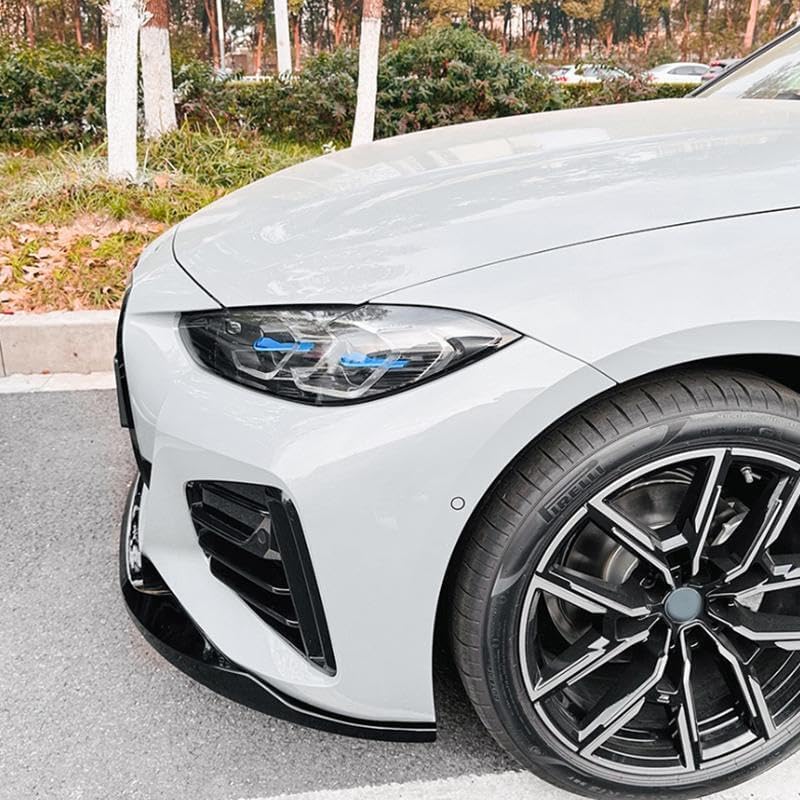 ya 2 8.15 Suitable for 2020-2023 for BMW 4 Series G22 G23 G26 Gloss Black Front Bumper Boiler Lip Kit