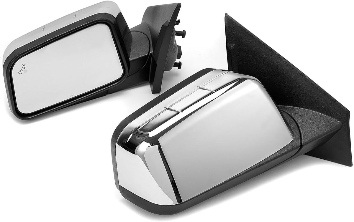 ya 11 9.14 baidiKUAFU Mirror Power Heated Puddle Spotter Driver Passenger For 2011-14 for Ford Edge