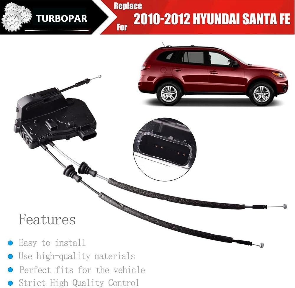 ya 11 9.14 baidiFront Right Door Lock Actuator 81320-0W000 for Hyundai Santa Fe 2010-2012