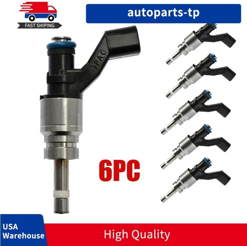 ya 12 10.8 baidi 6pcs Fuel Injector 8973126200 FJ1011 for 2004 for Isuzu AXIOM RODEO 3.5L V6 JSD8-75