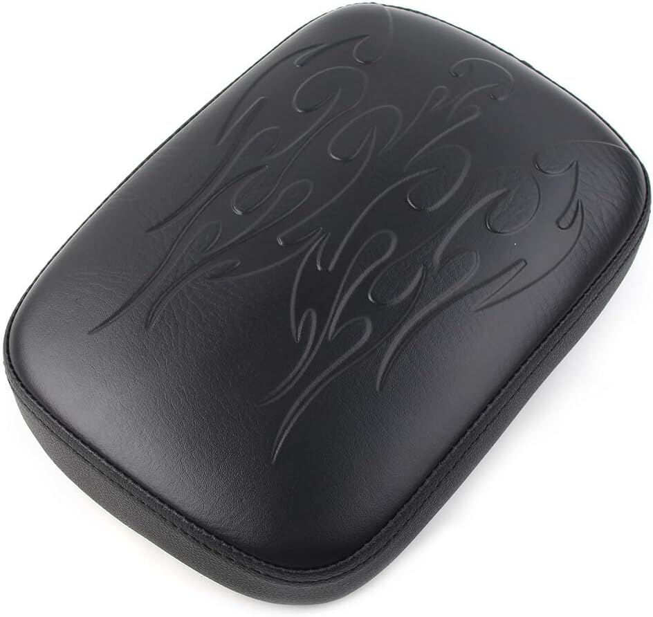 ya 4 8.8.2 Rear Passenger Pillion Pad Fender for SEAT 8 Suction Fit for Harley Bobber Sportster
