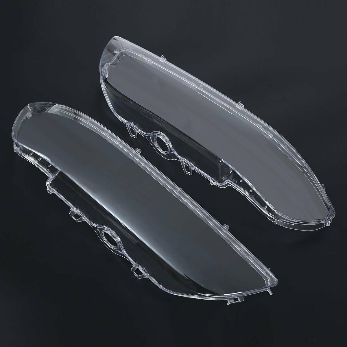 ya 14 9.20 zhengce Pair headlight glass headlights housing spreader for BMW E39 1996-2003-1