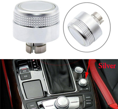 ya 4 8.24 baidi Radio Volume Adjustment Knob Cap Fit for Audi A6 C7 A7 2012-16 4G0919070 MMI