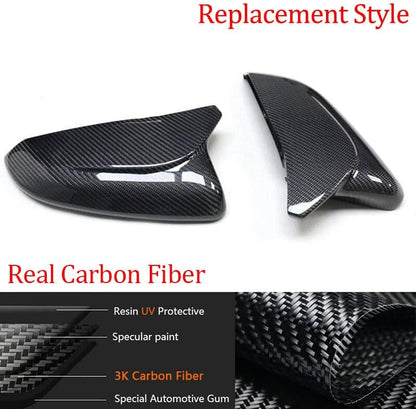 ya 11 9.14 baidifor Honda 10TH Gen for Civic 2016-2021 Real Carbon Fiber Door Side Wing Mirror Cover