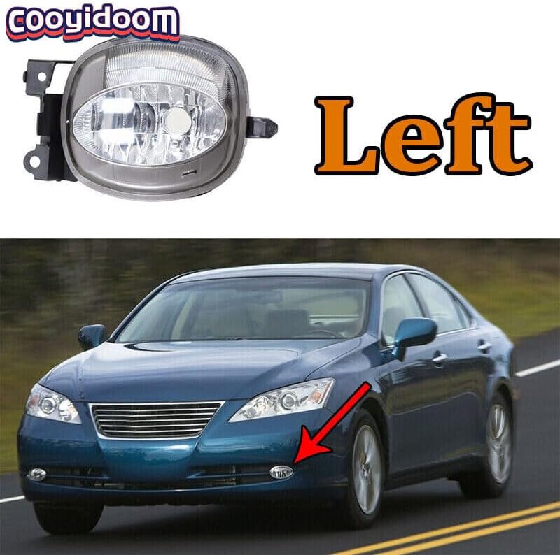 ya 2 8.15 New Left Front Fog Lamp Lens without bulb suitable for 2007-2009 for Lexus ES350