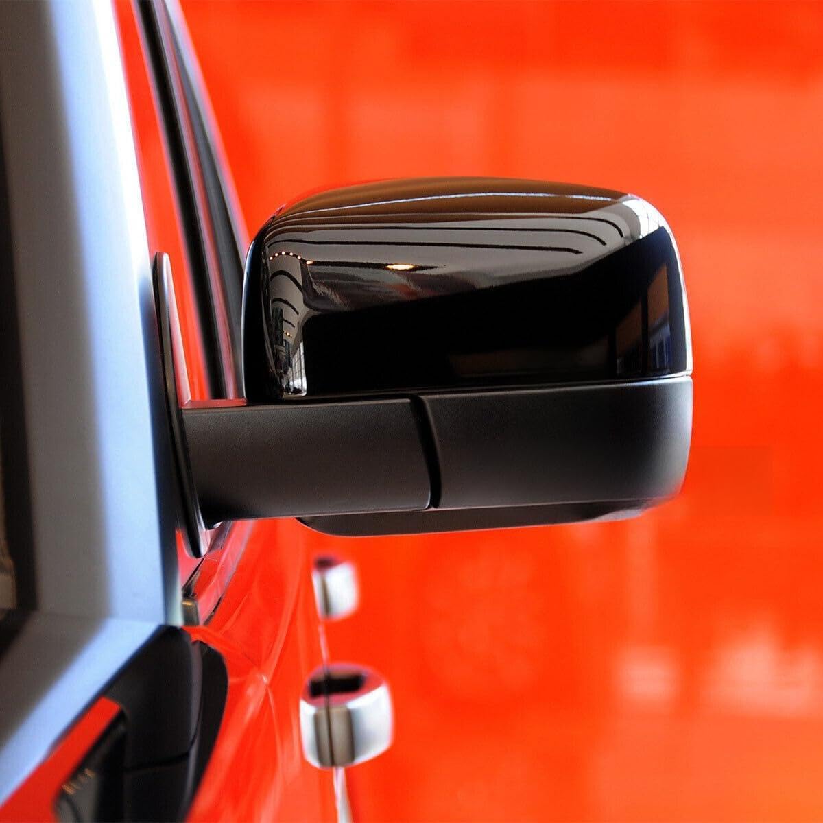 ya 9 10.24 A pair of door mirror chrome protective covers suitable for Range Rover 10-