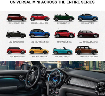 ya 10 9.16 baidi Car Interior Carbon Lock Modified Door Pin for Mini Cooper R55 R56 R58 R60 F55