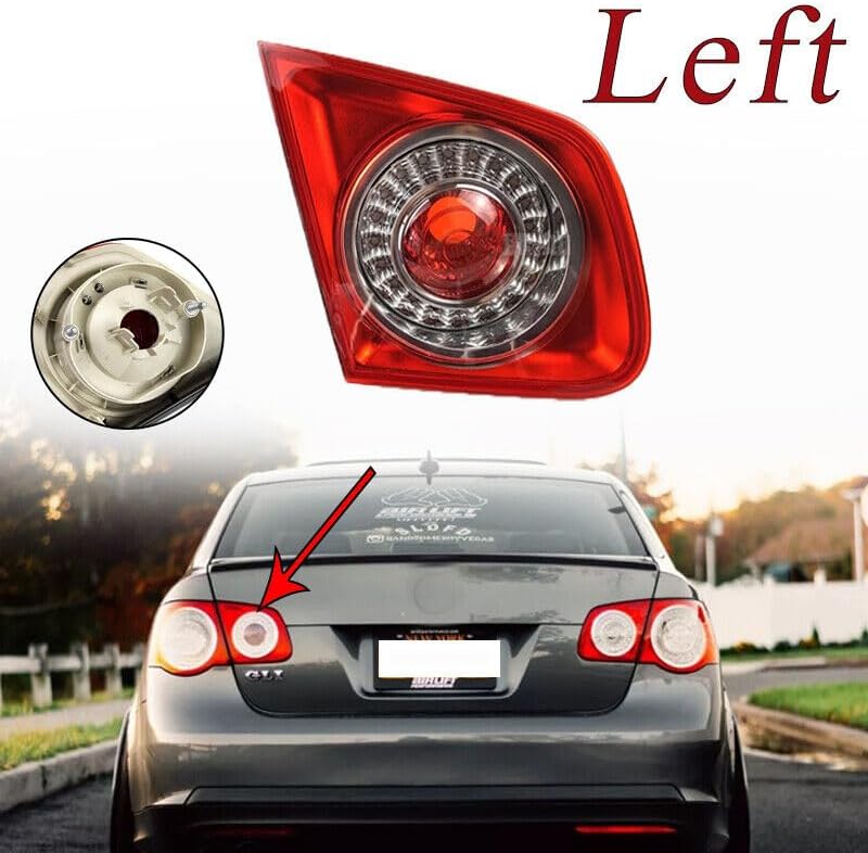 ya 2 8.15 LED rear taillight DRL inner left suitable for VW Jetta 5 MK5 Sendan 2006-2011