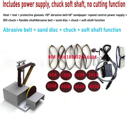 ya 26 10.21 baidi NEW Multi-function polisher DIY Belt Sander Electric polishing machine,-1