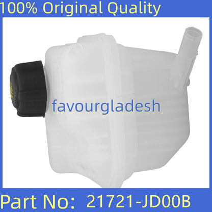 ya 10 9.16 baidi Engine coolant expansion tank overflow reservoir for Dualis J10 21721-JD00B