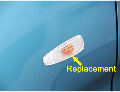 ya 4 8.14 2 Pack Front Side Marker Light Repeater Light Fits for Mitsubishi Outlander Sport/RVR