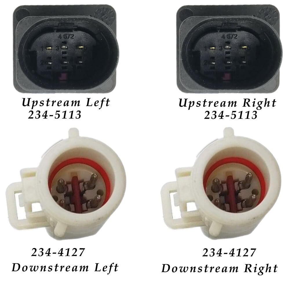 ya 4 8.8 Set of 4 Upstream & Downstream Oxygen 02 Sensor for Ford E-150 E-250 E-350 09-14