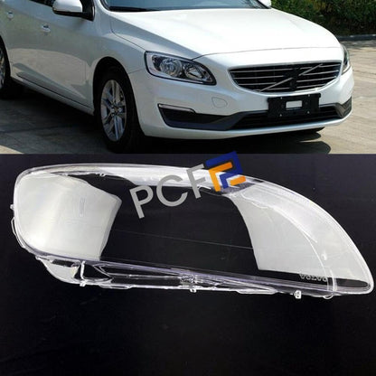ya 4 8.14 Suitable for Volvo S60 2014-2018 Right side headlight protection cover headlight housing lens cover 