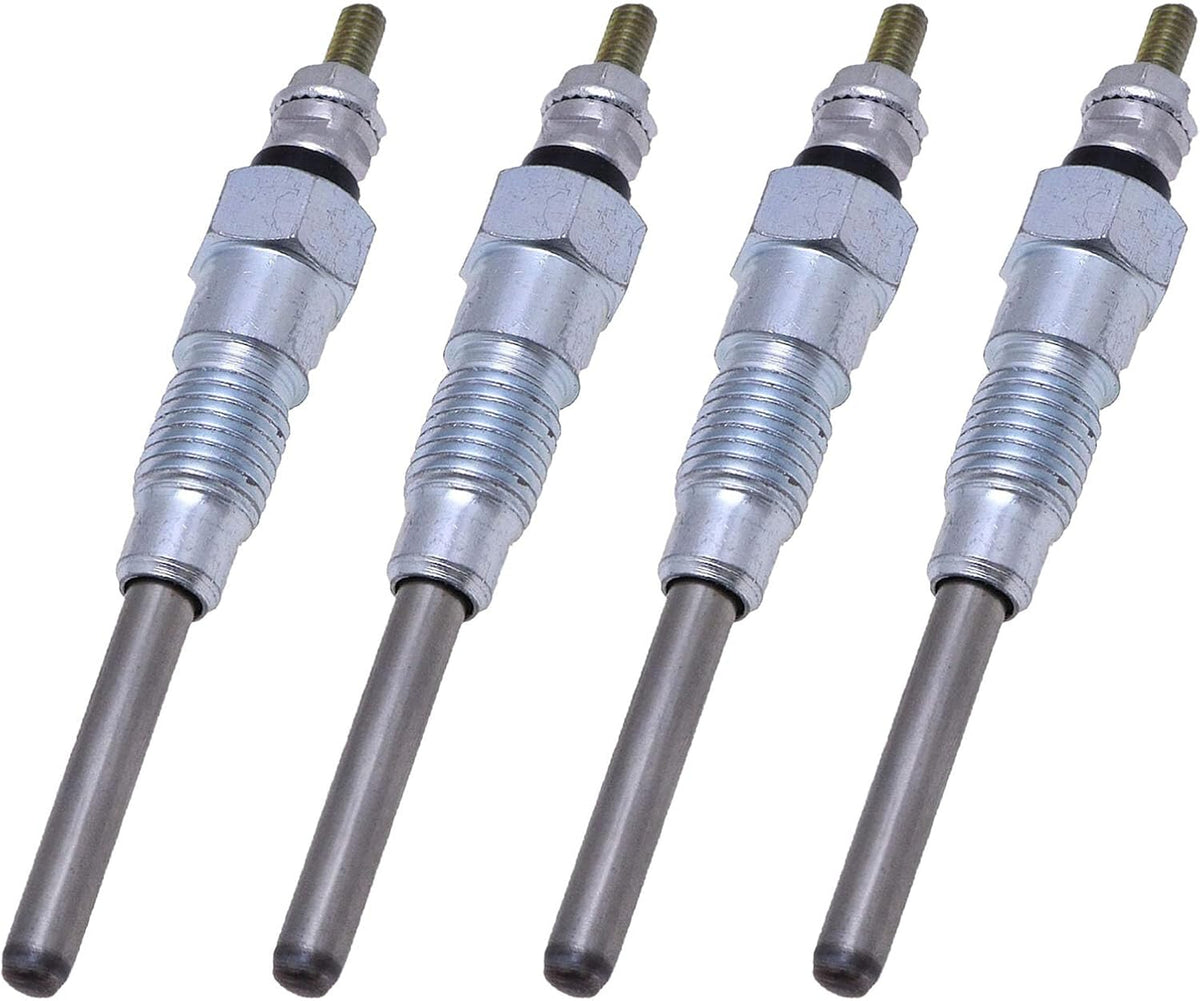 ya 4 8.14 4x Glow Plug Y-716RS Compatible Kubota V2203-E V1903-E V2403 V2003T Engine 4D87