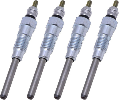 ya 4 8.14 4x Glow Plug Y-716RS Compatible Kubota V2203-E V1903-E V2403 V2003T Engine 4D87
