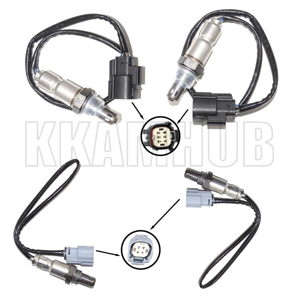 ya 12 10.8 baidi 4-Piece + Oxygen Sensor Set for Ford E-350 2016-2018-