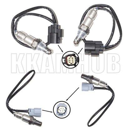 ya 12 10.8 baidi 4-Piece + Oxygen Sensor Set for Ford E-350 2016-2018-