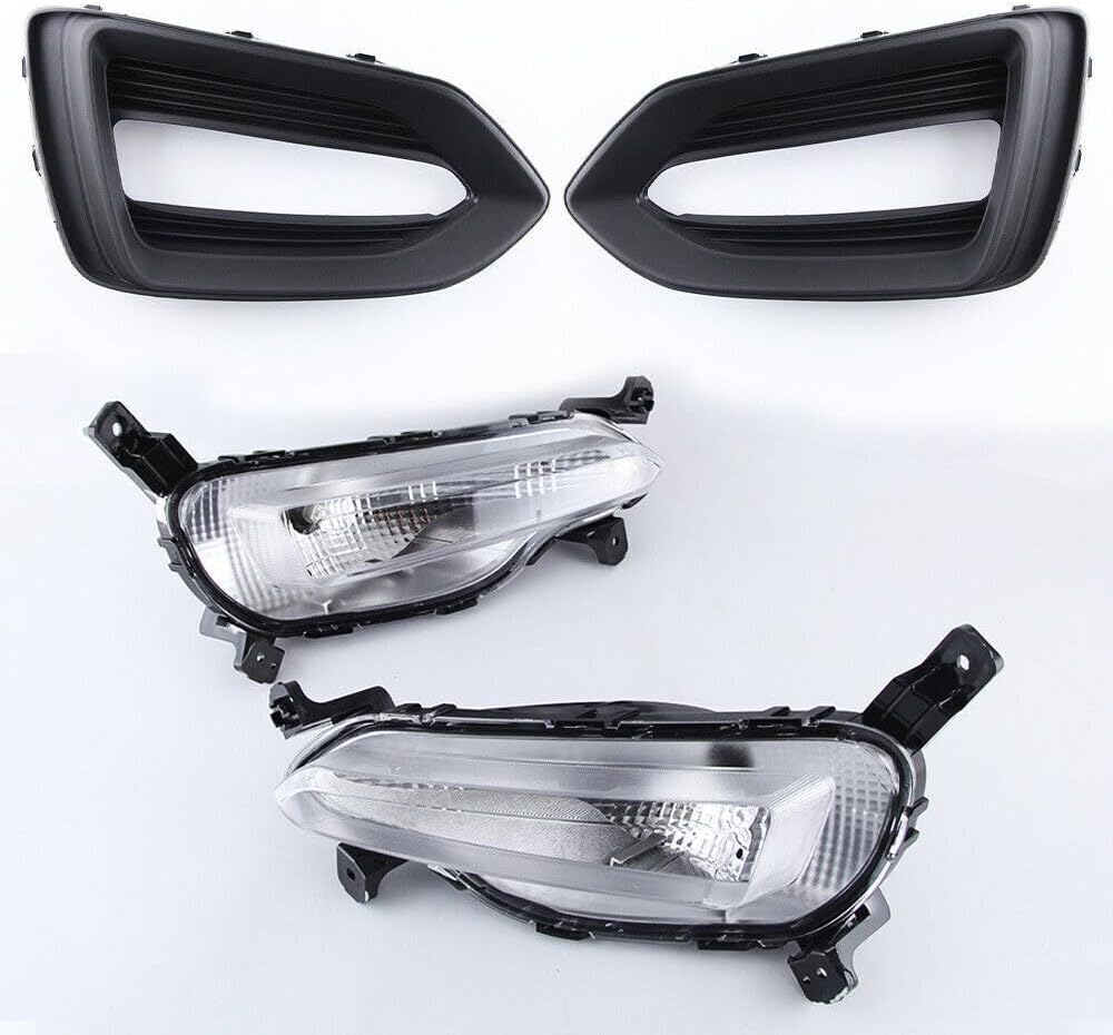 ya 10 9.16 zhengce for Hyundai Accent 2018-2020 LH&RH Front bumper fog lights Lamps driving li