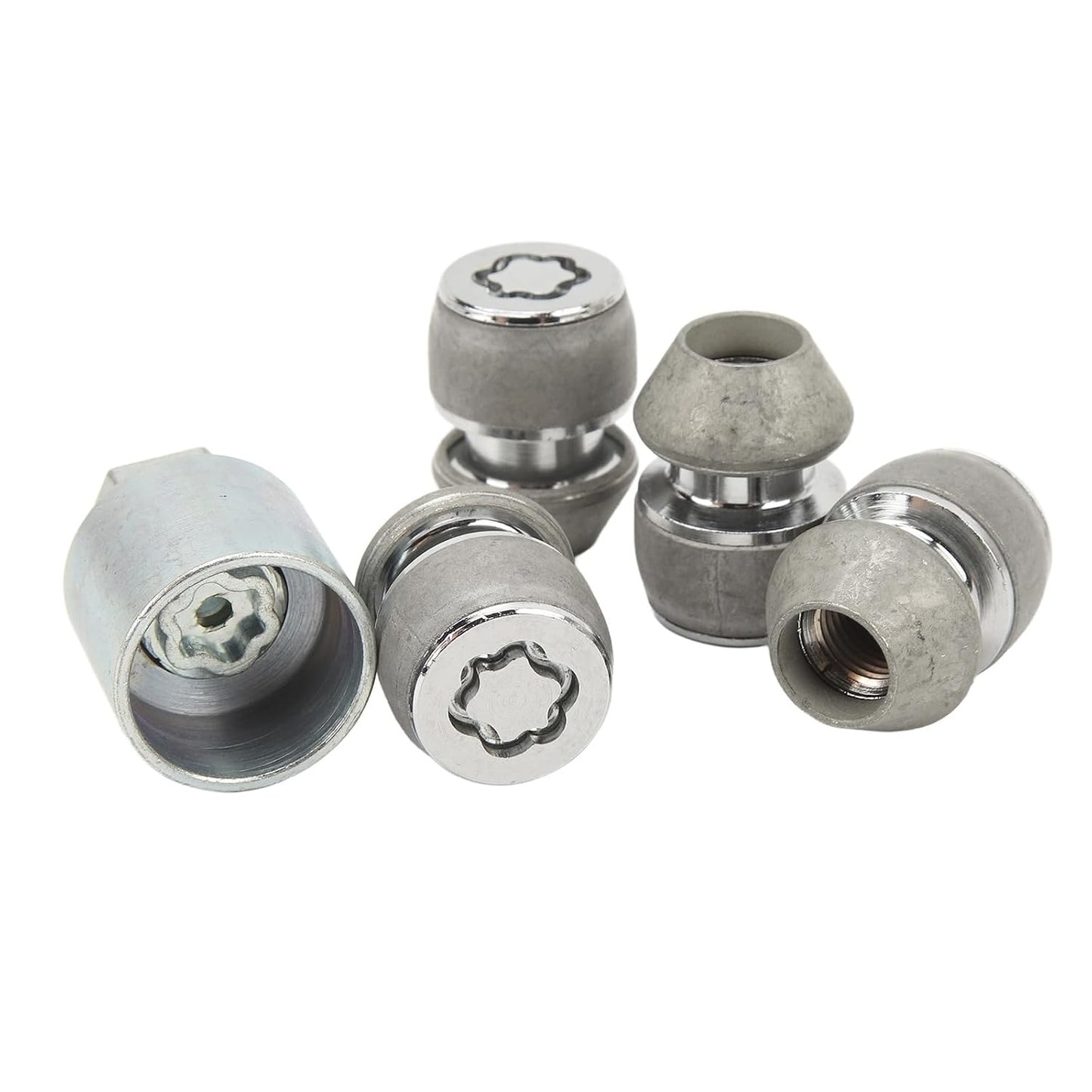 ya 5 8.10 Locking Alloy Wheel Nuts Kit LR037026 for Land Rover Evoque Freelander Discovery