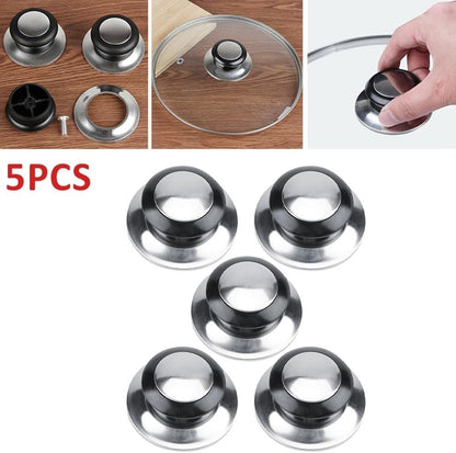 ya 26 10.21 baidi 5pcs Replacement Knob Handle for Glass Lid Pot Pan Cover Cookware Kitchen Tools