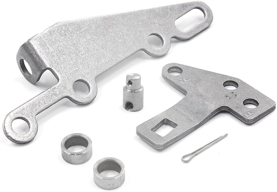 ya 10 9.16 baidi TH350 TH400 700R4 4L60E 4L80E Shift Cable Bracket & Lever for B&M Cables -