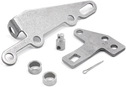 ya 10 9.16 baidi TH350 TH400 700R4 4L60E 4L80E Shift Cable Bracket & Lever for B&M Cables -
