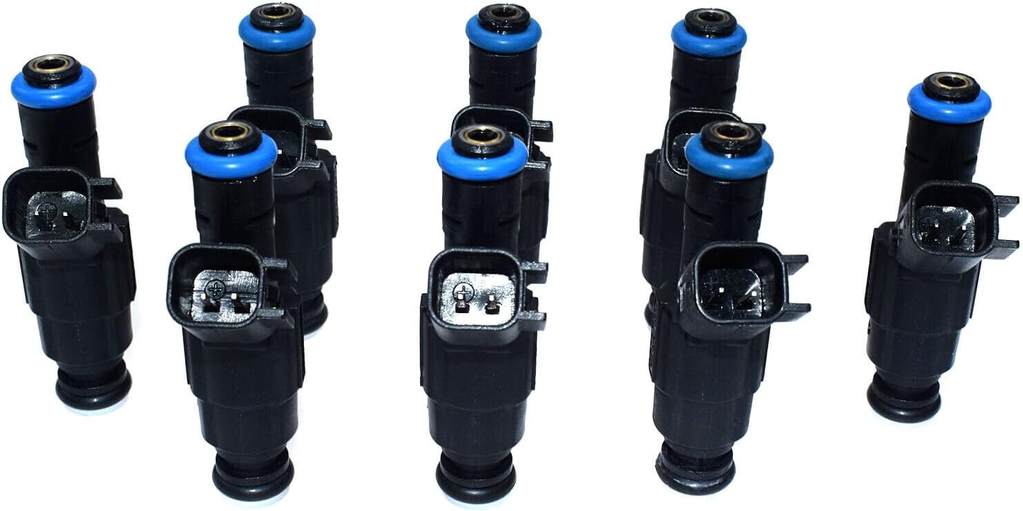 ya 2 8.15 8PCS OEM 0280156081 for Marine Mercruiser V8 MPI 4.3 5.0 5.7 350 Fuel injector