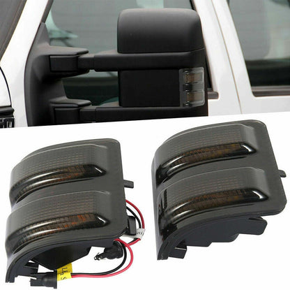 ya 13 9.15 baidi for ford F250 F350 F450 F550 Super Duty LED Side Mirror Turn Signal Light S
