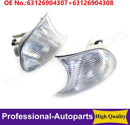 ya 11 9.14 baidi2PCS Corner Lights Turn Signal Marker Lamps for BMW E46 2 Doors 1998-2001