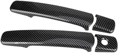 ya 2 8.15 2pcs Carbon Fiber Style Front Door Handle Protectors Fits for Infiniti G35 Coupe 03-07 @