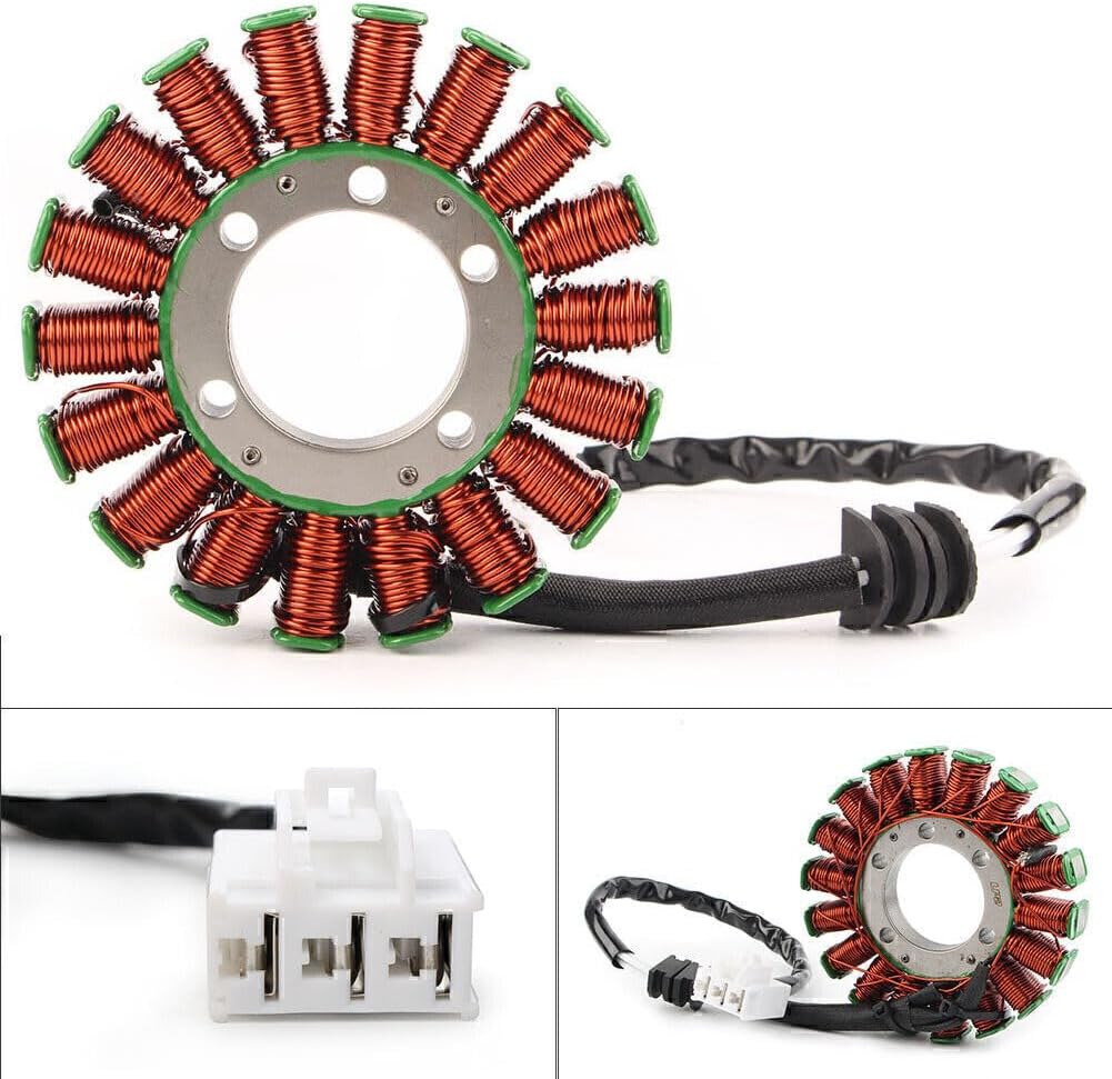 ya 4 8.8.2 Magneto Engine Generator Stator Coil Set for 2C0-81410-01 for Yamaha YZF R6 2006-17