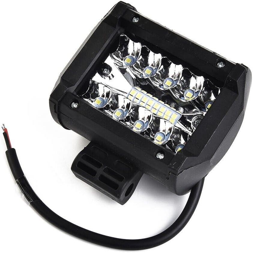 ya 4 8.8 High-Grade die-cast Aluminum housing LED Work Light bar 60W Spot Flood Suitable for 