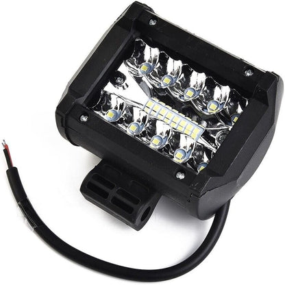ya 4 8.8 High-Grade die-cast Aluminum housing LED Work Light bar 60W Spot Flood Suitable for 