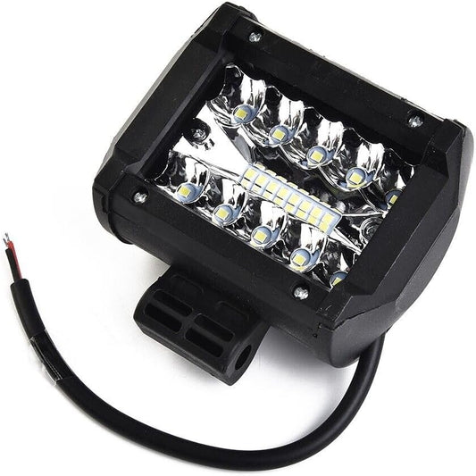 ya 4 8.8 High-Grade die-cast Aluminum housing LED Work Light bar 60W Spot Flood Suitable for 