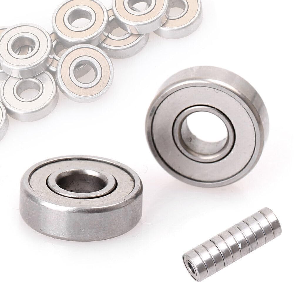 ya 16 10.20 baidi 10x 695zz Open for Mini ature Bearings Ball Rotary Motor Bearing Spinner 5x13x4mm