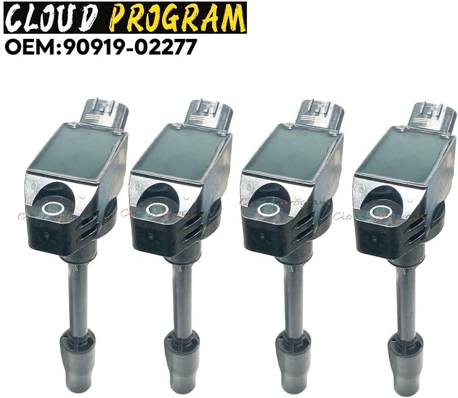 ya 4 8.24 baidi 4PCS Ignition Coil 90919-02277 90919-A2010 For 18-2022 for Toyota for Camry RAV4 for AVALON
