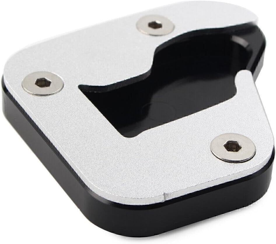 ya 4 8.8.2 for Suzuki Hayabusa 2008-2020 2018 Silver Kickstand Sidestand Enlarge Plate Pad