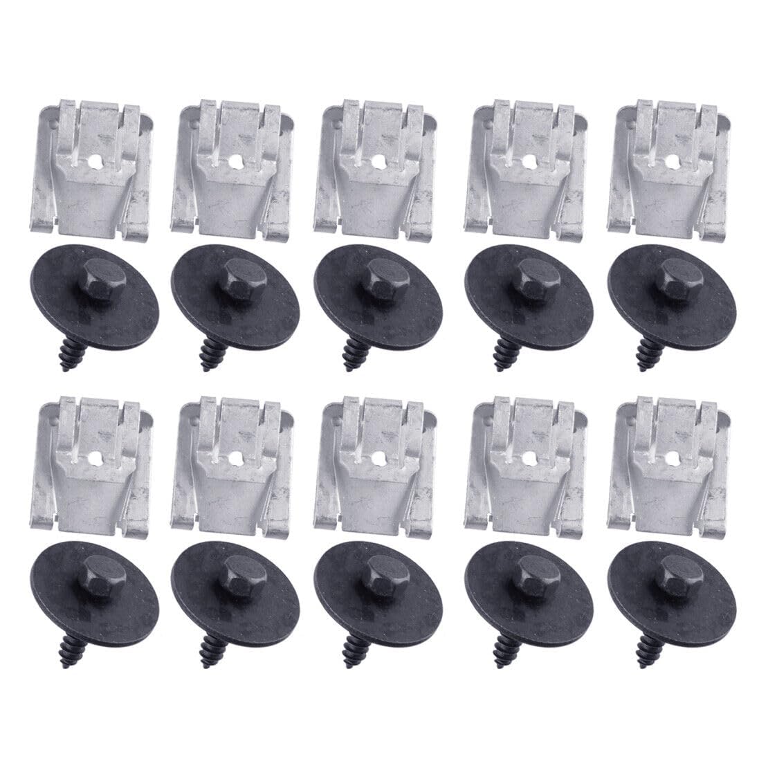 ya 6 8.14 20 Piece Engine Bottom Cover Floor Clip Screw kit Suitable for Mercedes-Benz A B C E M CLK Class