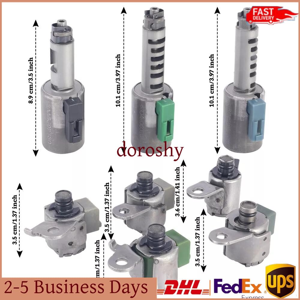 ya 8 8.24 baidi 8Pcs Transmission Shift Control Solenoids for Nissan for Suzuki AW55-50SN AW55-51SN