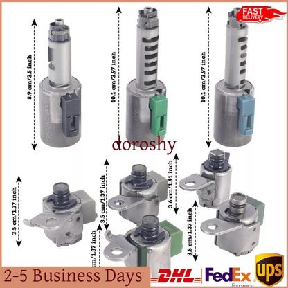 ya 8 8.24 baidi 8Pcs Transmission Shift Control Solenoids for Nissan for Suzuki AW55-50SN AW55-51SN