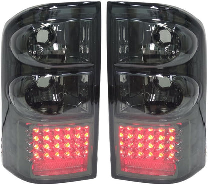 ya 7 8.24 baidi 1Pair For 1997-2004 for Nissan Patrol GU Y61 LED Rear Tail Light Brake Lamp Smok
