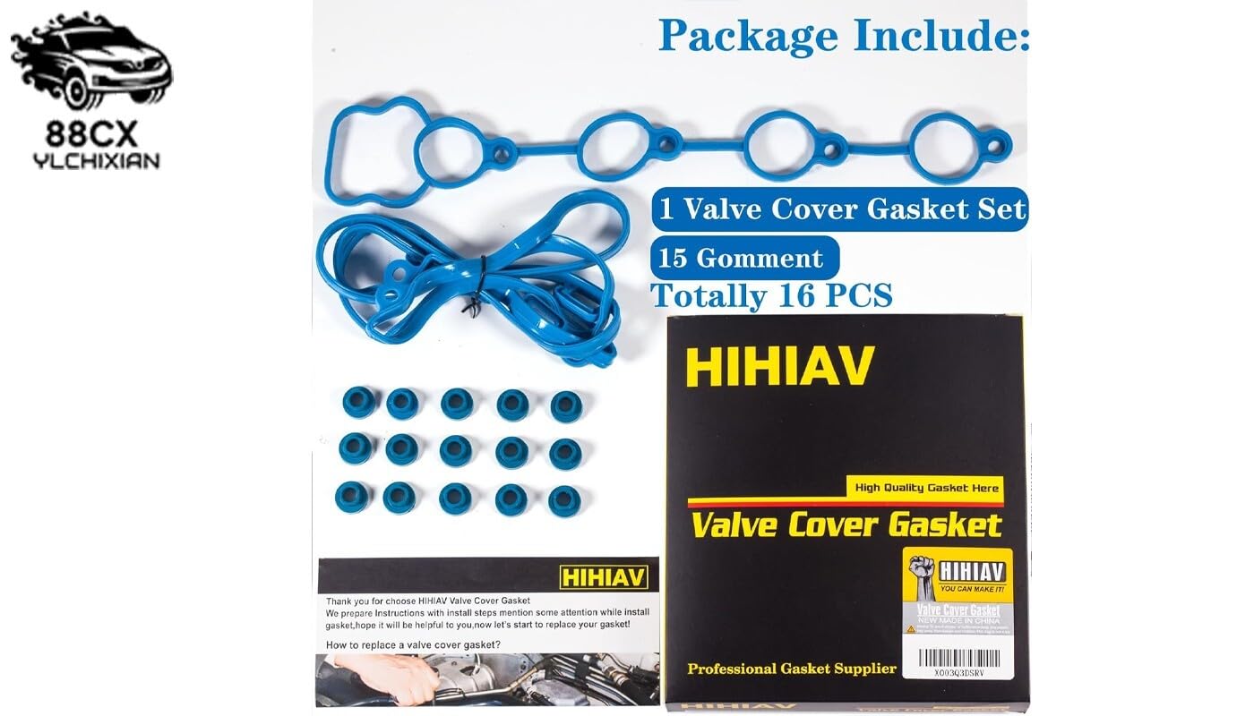 ya 8 8.24 baidi Valve Cover Gasket Fit for Chevy Cobalt Malibu for Saturn Aura Vue for Pontiac Solstice 2.4L